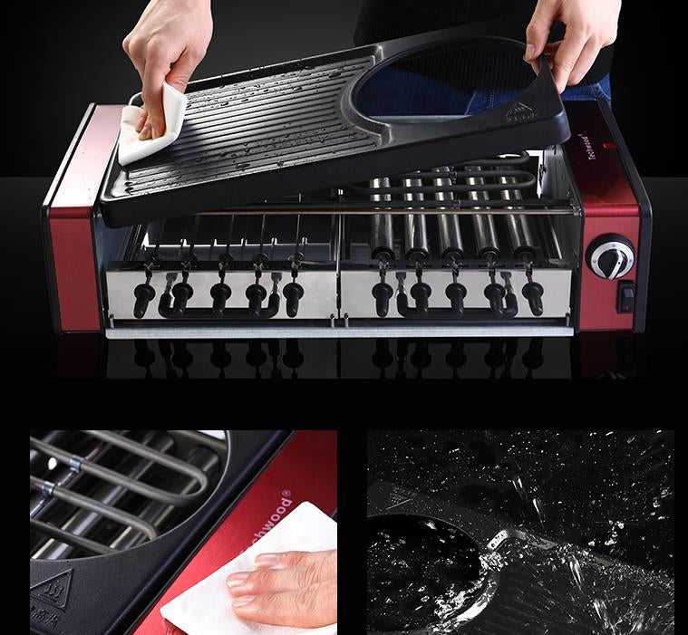 Multifunctional Smokeless Non-Stick Indoor Grill - Image 4