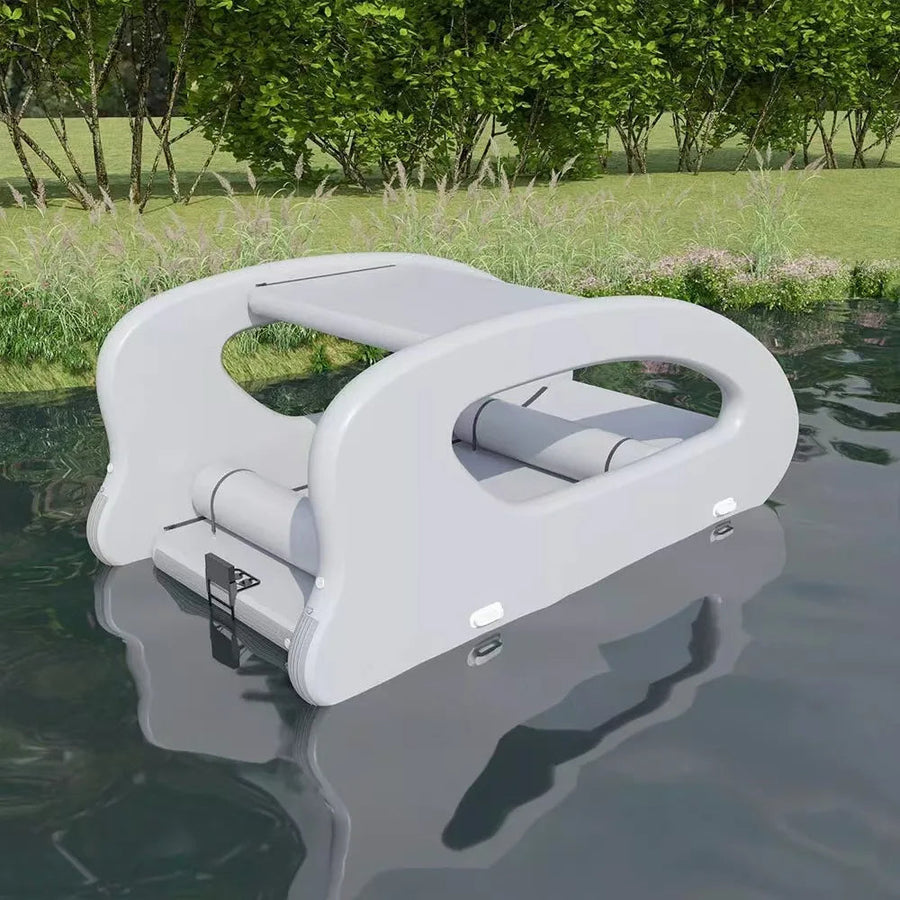 Futuristic Capsule Inflatable Fishing Boat - Image 4
