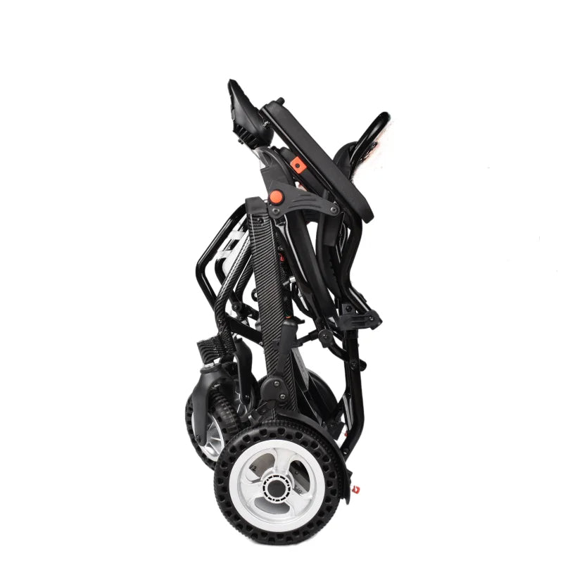 Life Mobility Lightweight Compact Electric Foldable Elderly Wheelchair - Image 1