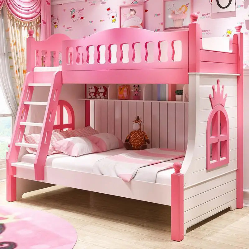Dream Castle All-in-One Storage Kids Bunk Bed - Image 2