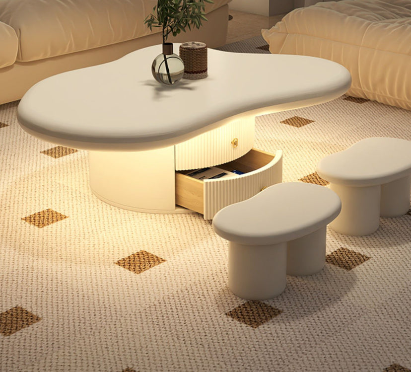 Comfort Hub Urban White Lounge Furniture Set - Image 1