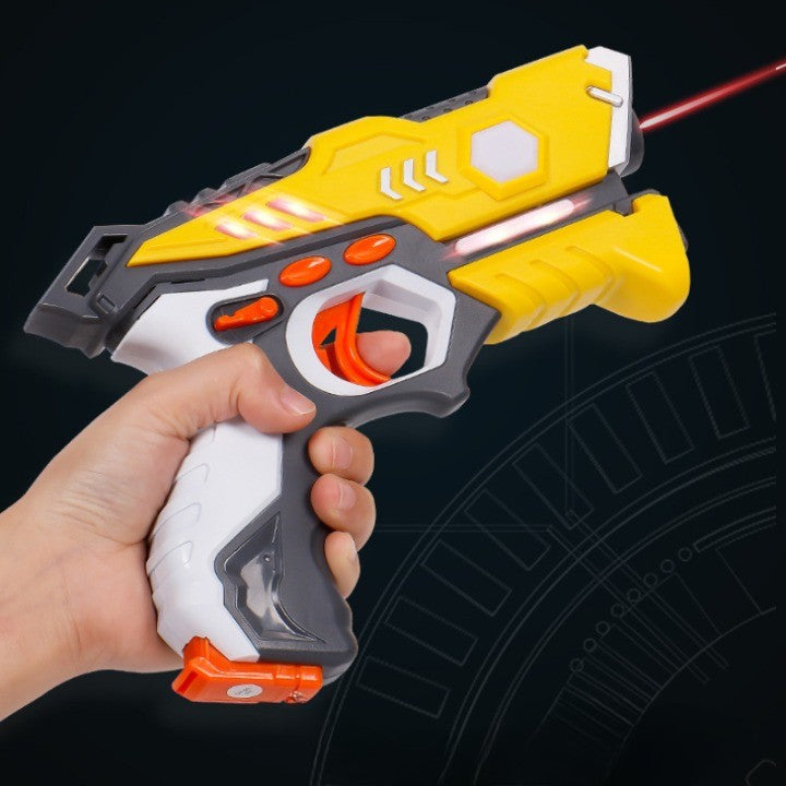 Realistic Sound Light Laser Lead Duel Toy Gun - Image 1