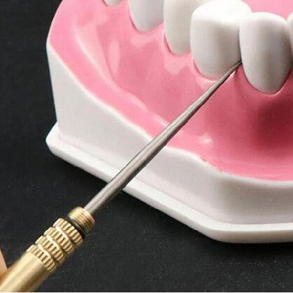 Dental Cleaning Floss Toothpicks Keychain - Image 1