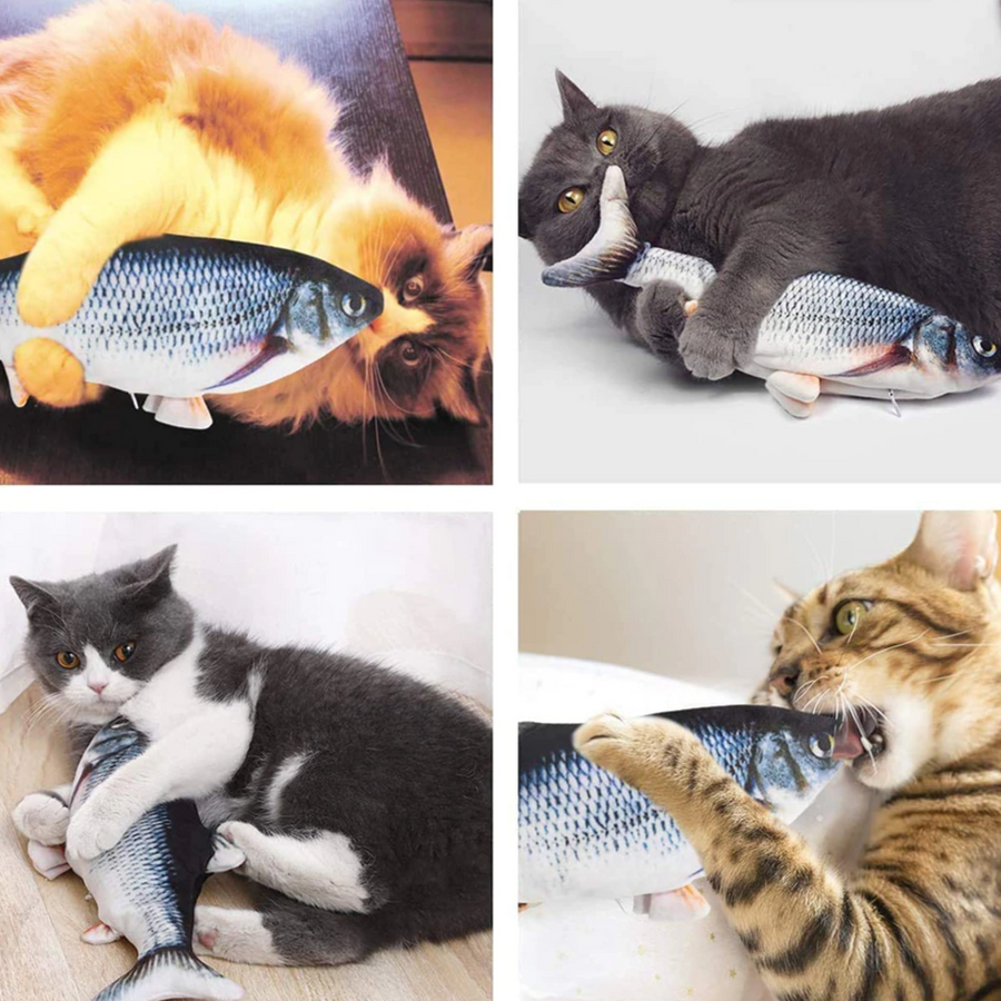 Dancing Fish Interactive Pet Toy - Image 1