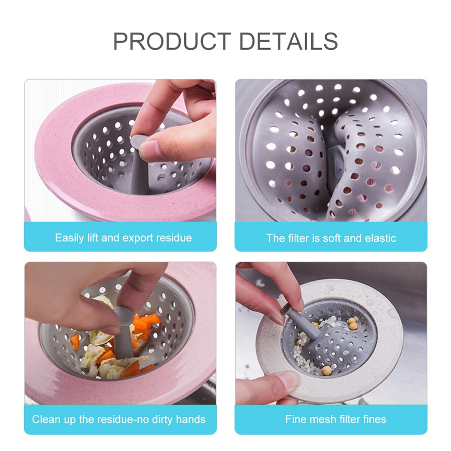 Silicone Sink Strainer Waste Plug - Image 5