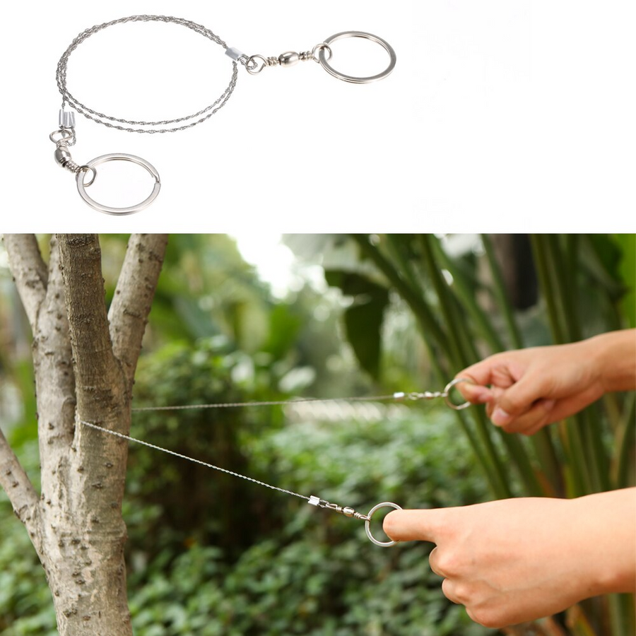 Emergency Survival Stainless Steel Wire Saw - Image 5