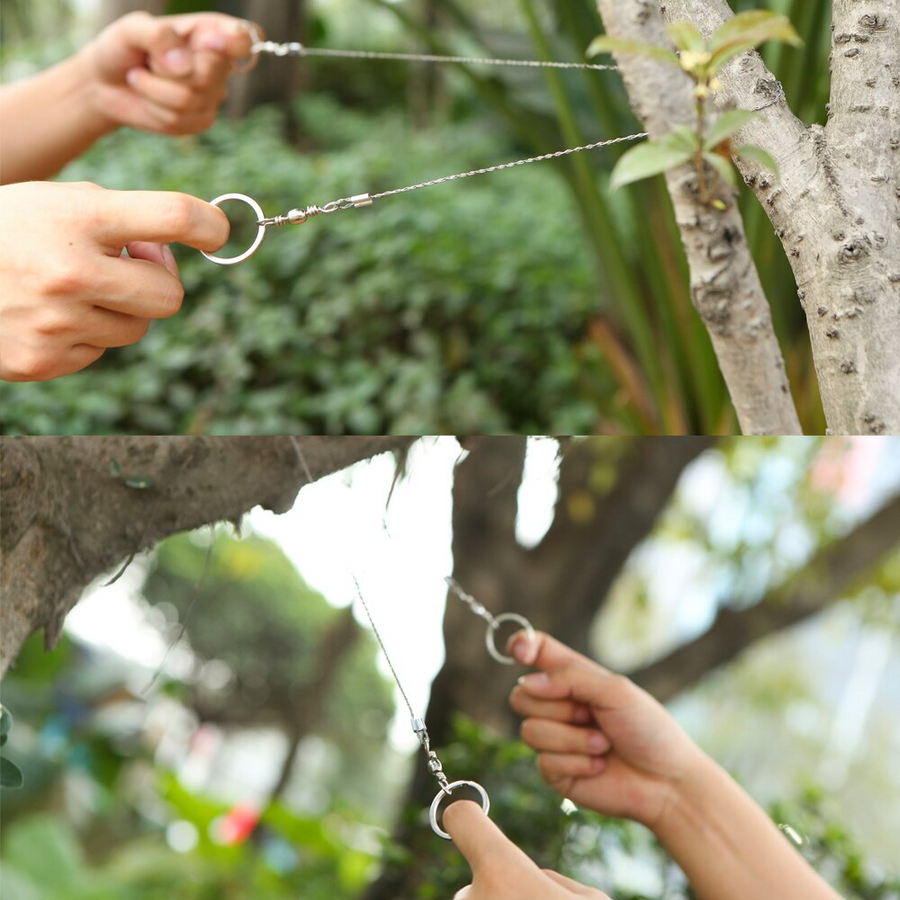 Emergency Survival Stainless Steel Wire Saw - Image 4