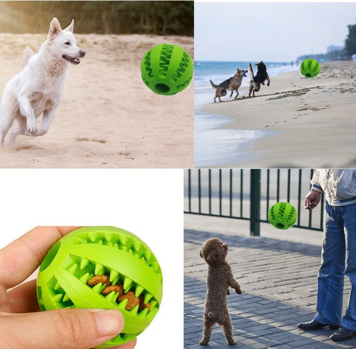Dog Interactive Tooth Cleaning Toy Balls - Image 2