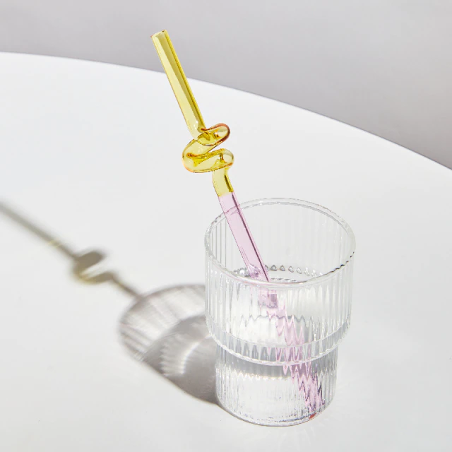 Colorful Environment Friendly Reusable Glass Straw - Image 5