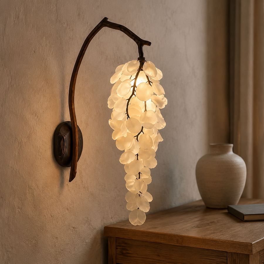 Whispering Petals Blossom Wall Lamp