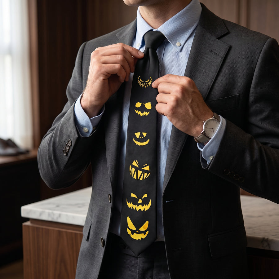Drop the Bass Glowing LED Party Necktie