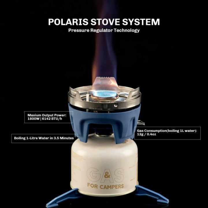 Quick Camp Fire Rapid-Heat Camping Stove - Image 1