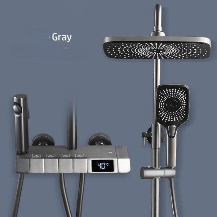 Elegant Symphony Rainfall Digital Shower Set - Image 9