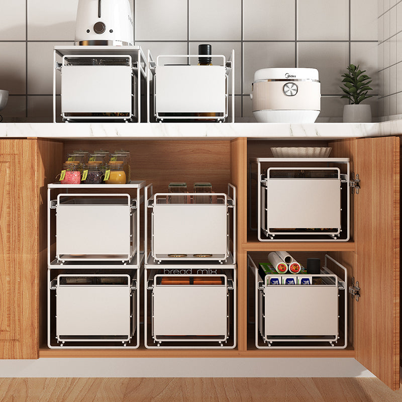 Under Sink Organizer Hidden Sliding Storage Rack - Image 3