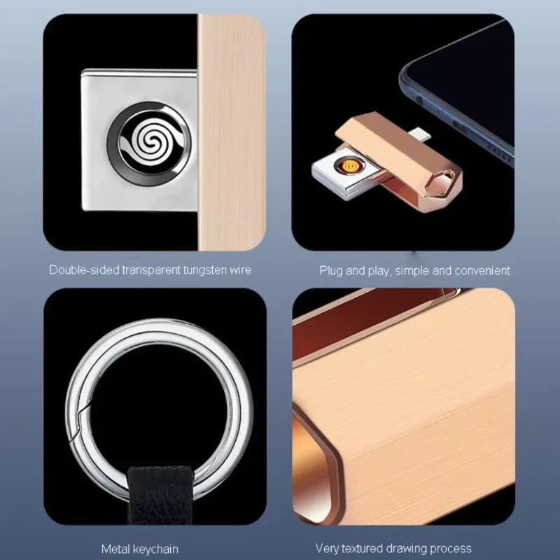Mini Portable Phone USB Lighter - Image 5