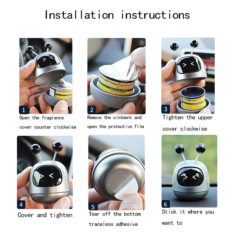 Robot Bug Car Dashboard Air Freshener - Image 4