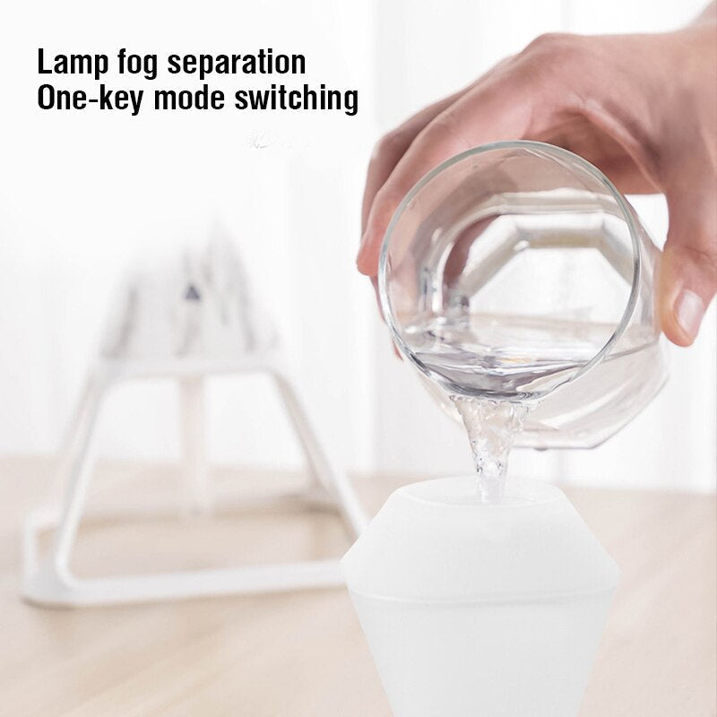 Cool Pyramid Humidifier Night Light - Image 4