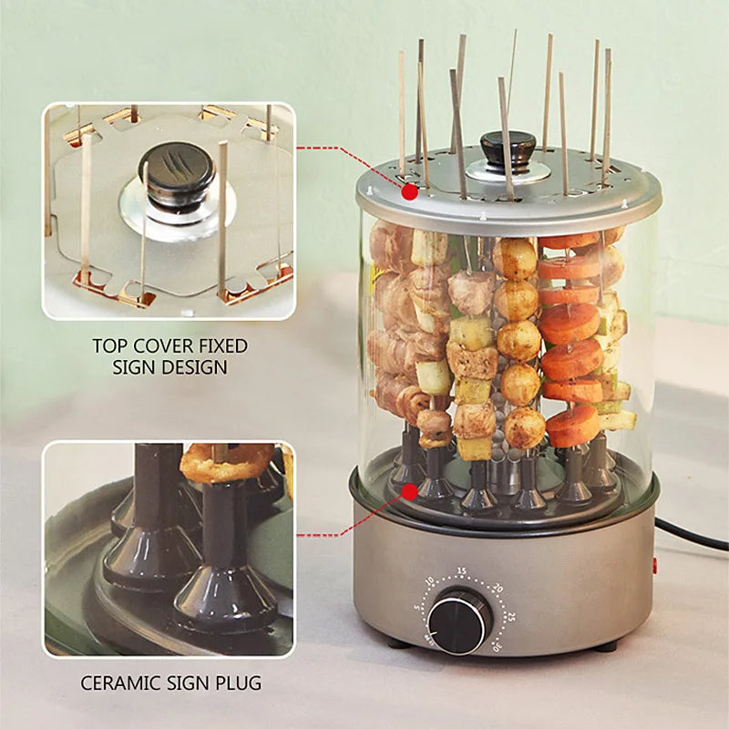 Portable Electric Grill Kebab Maker - Image 5