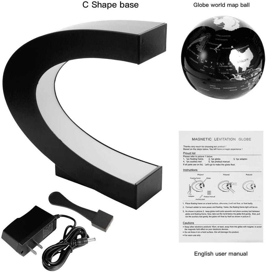 Floating Antigravity Globe LED Lamp - Image 1