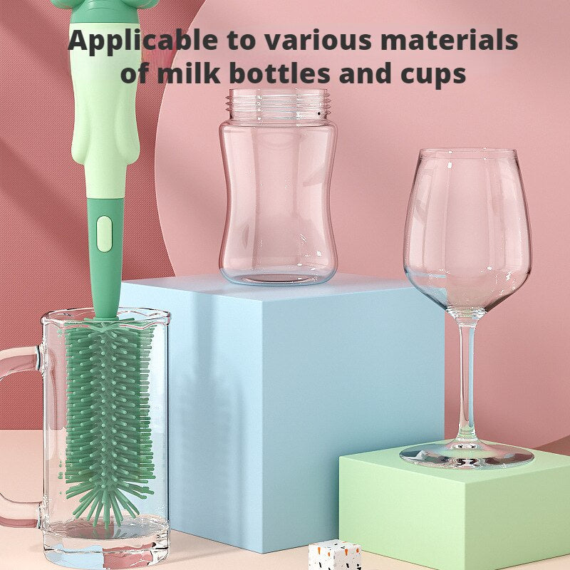 360 Rotating Baby Bottle Cleaner Brush - Image 4
