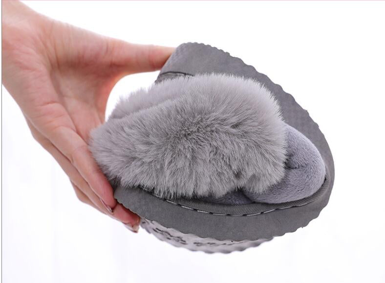 Rabbit Ear Fluffy Indoor Slippers - Image 4