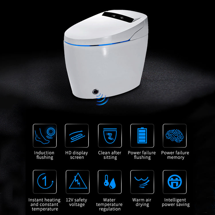 Elegant Smart Futuristic Self-Cleaning Toilet - Image 1
