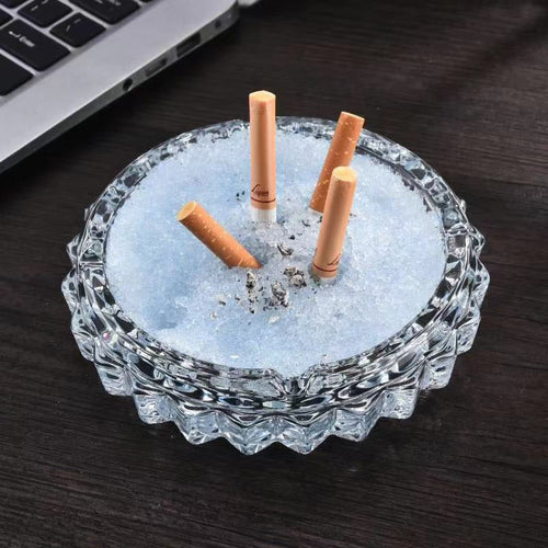 Disposable Practical Ashtray Odor Removal Clean Air Sand Gel - Image 0