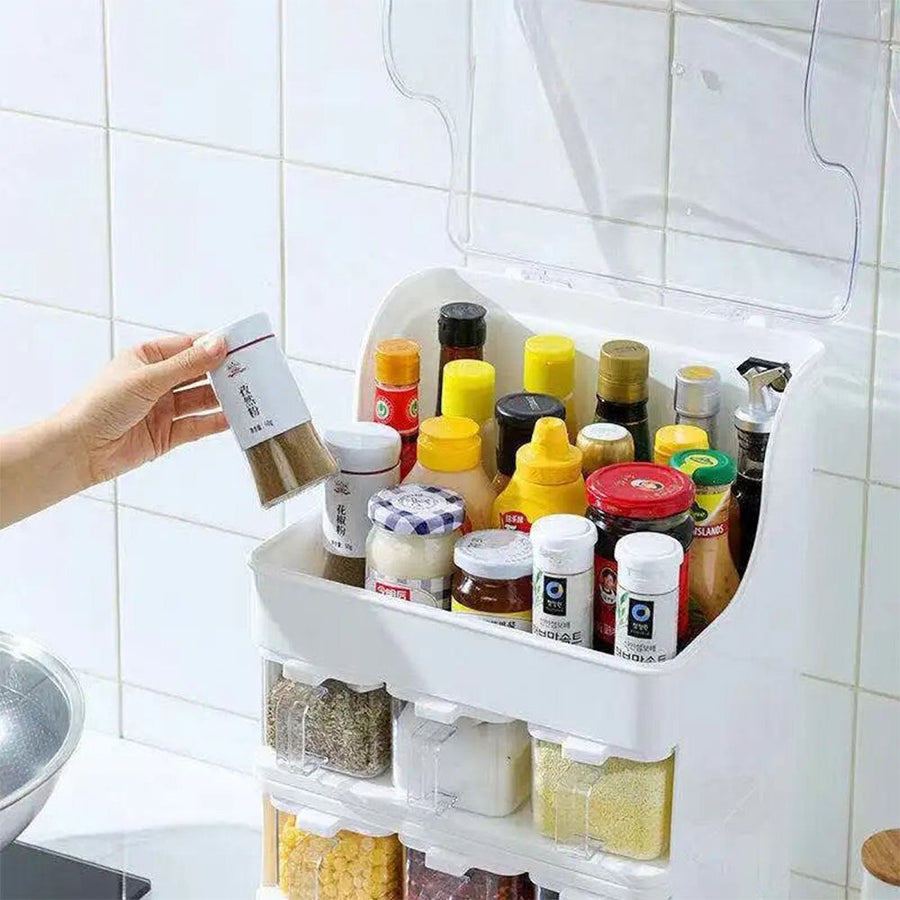MultiFunctional Double Rack Spice Organizer - Image 1