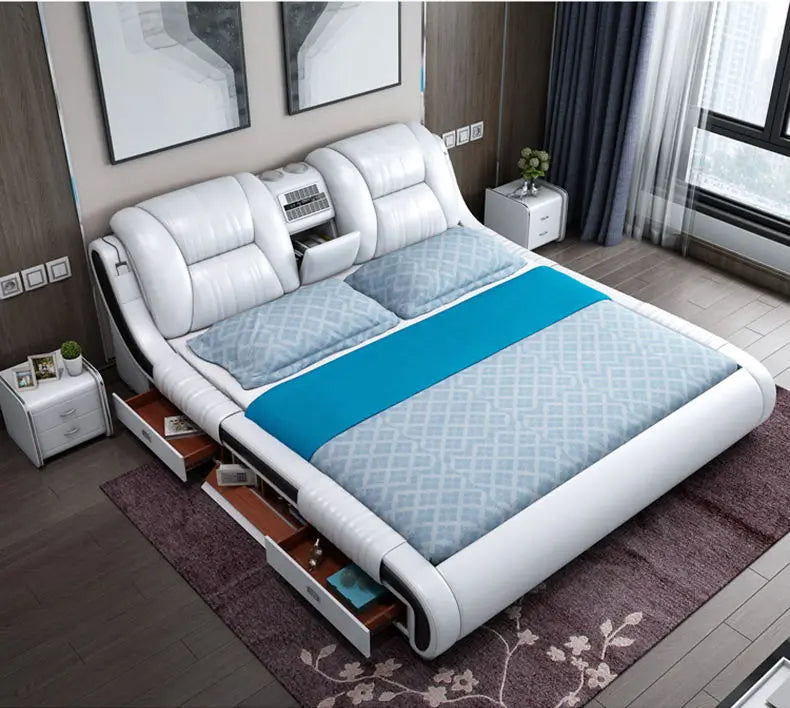 Dream Nest Nano Tech Built-in Speaker Smart Bed - Image 1