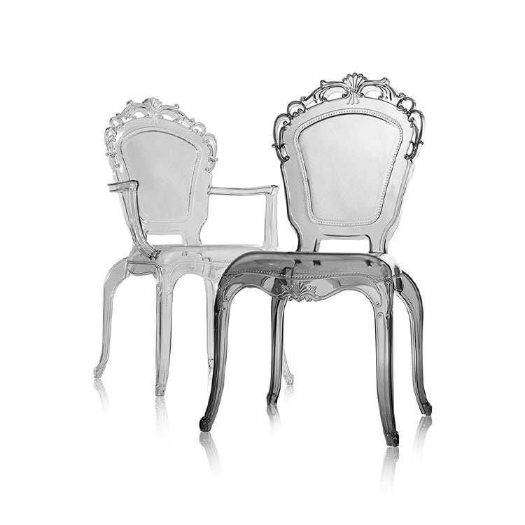 Super Durable Nordic Transparent Dining Chair - Image 3
