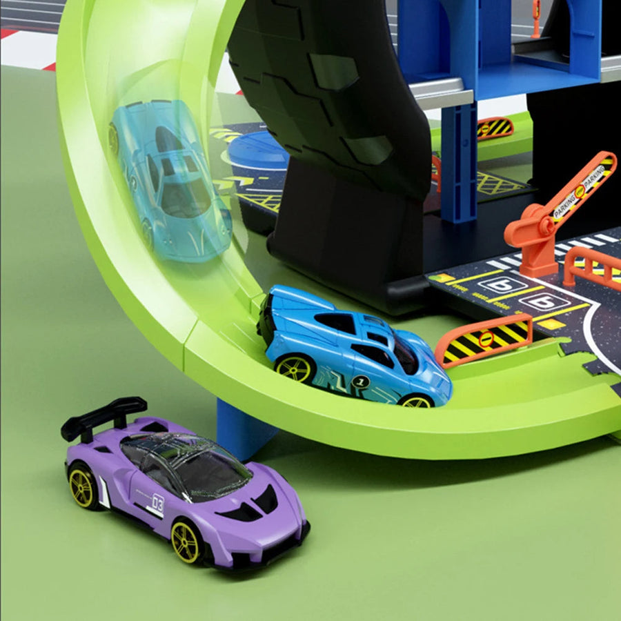 Interactive Mini Racers Car Toy Set - Image 2