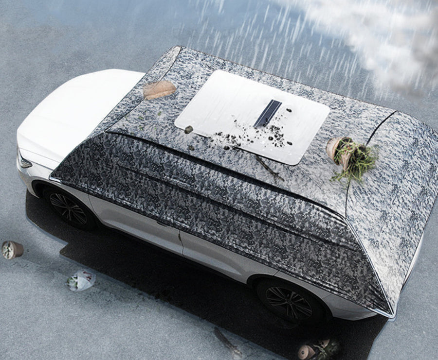 Automatic Retractable Foldable Car Cover Umbrella - Image 2