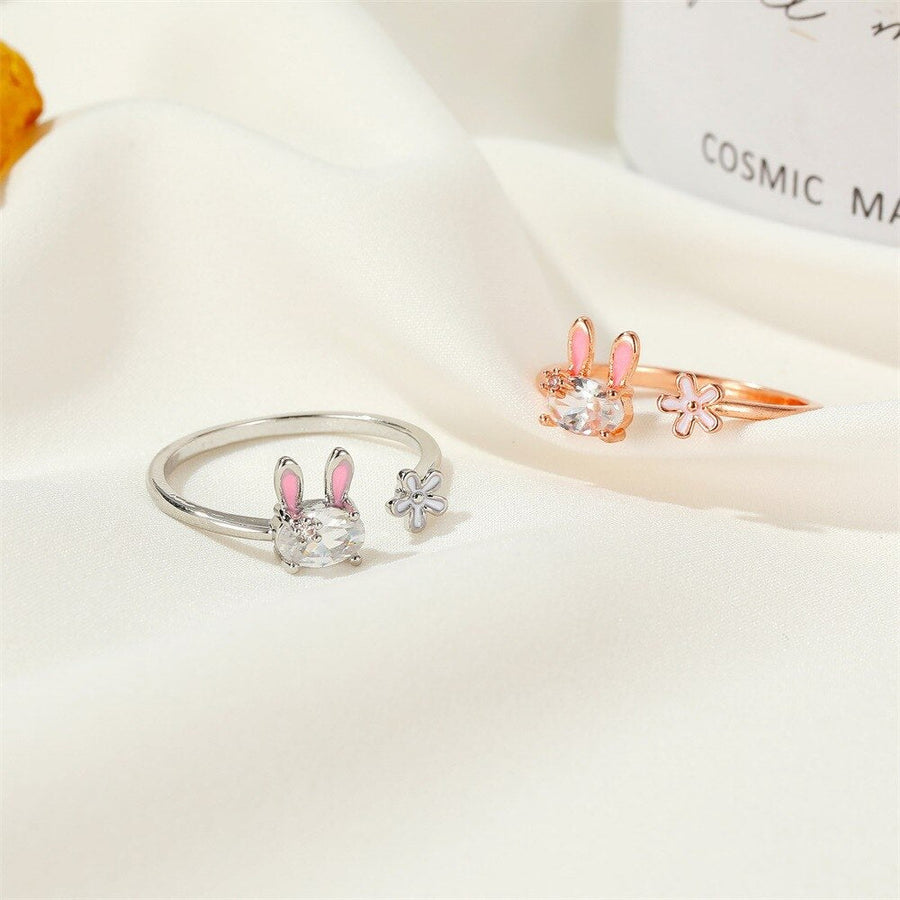 Magic Radiant Rabbit Charm Ring - Image 0