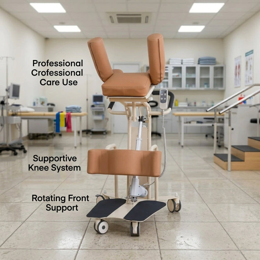 Easy Lift Patient Elderly Mobility Transfer Chair - Image 2