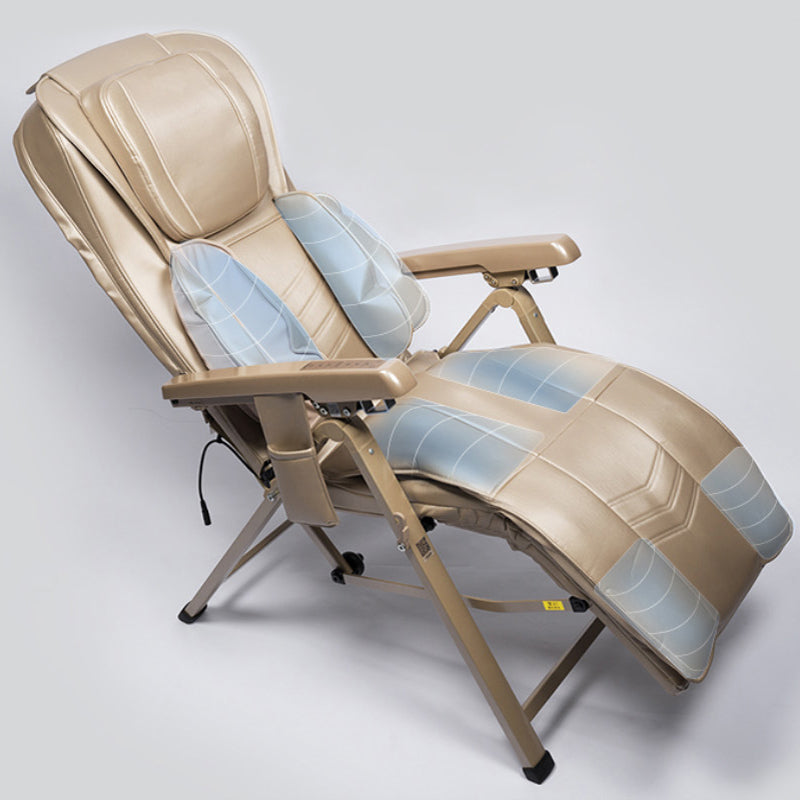 Reclining Comfort Electric Leather Lounge Massage Chair - Image 2