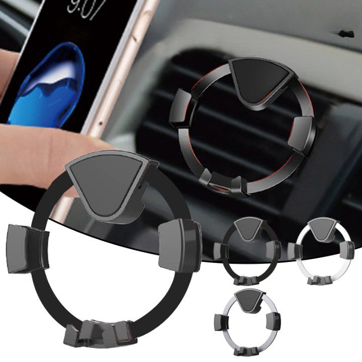 Air Vent Gravity Ring Car Phone Holder - Image 0