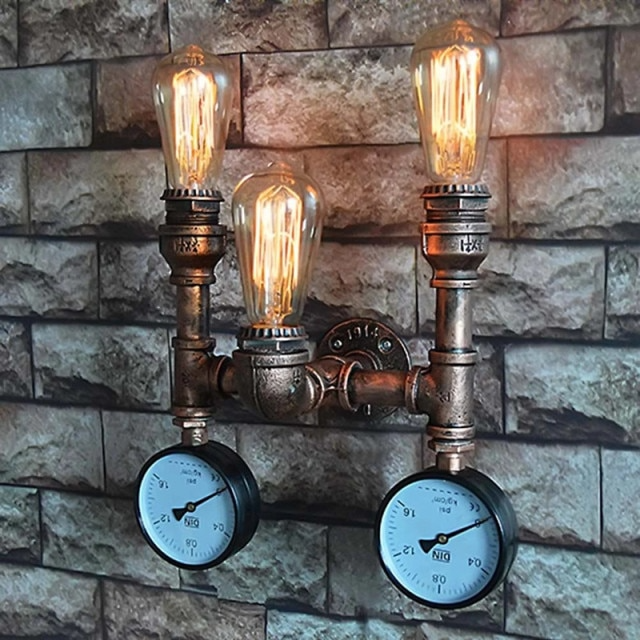 Nordic Loft Style Iron Water Metal Lamp - Image 1