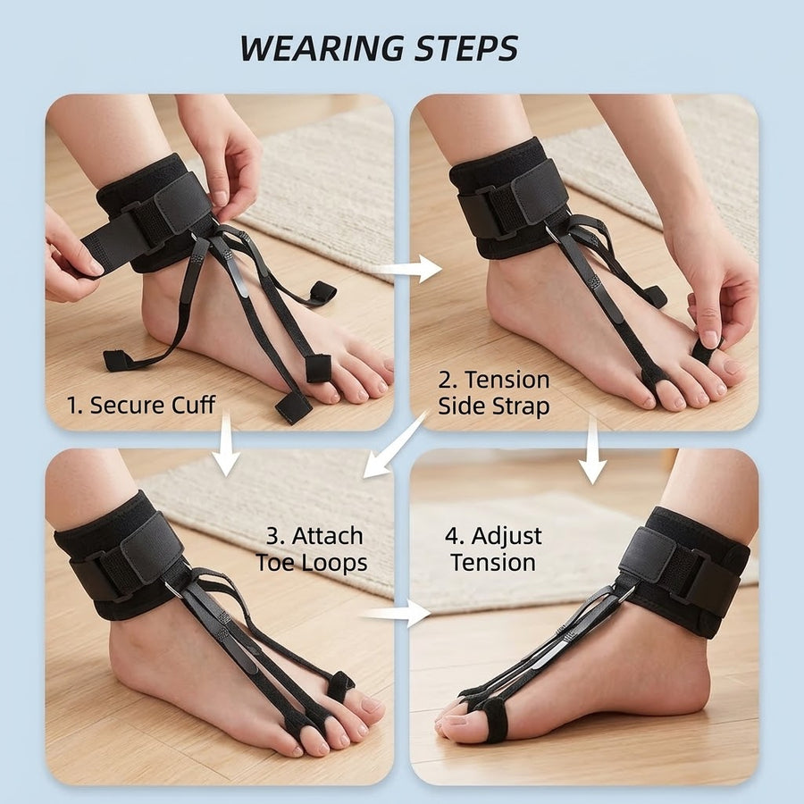 Relief Step Toe Positioning Correction Strap