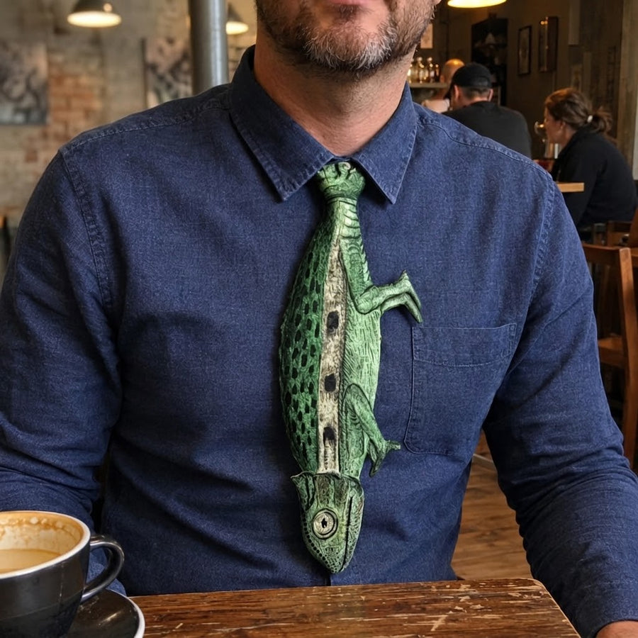 Beast Mode Animal Novelty Necktie