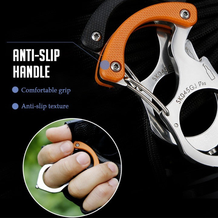 Ultimate Adventure Multi-Tool Ring Keychain - Image 3