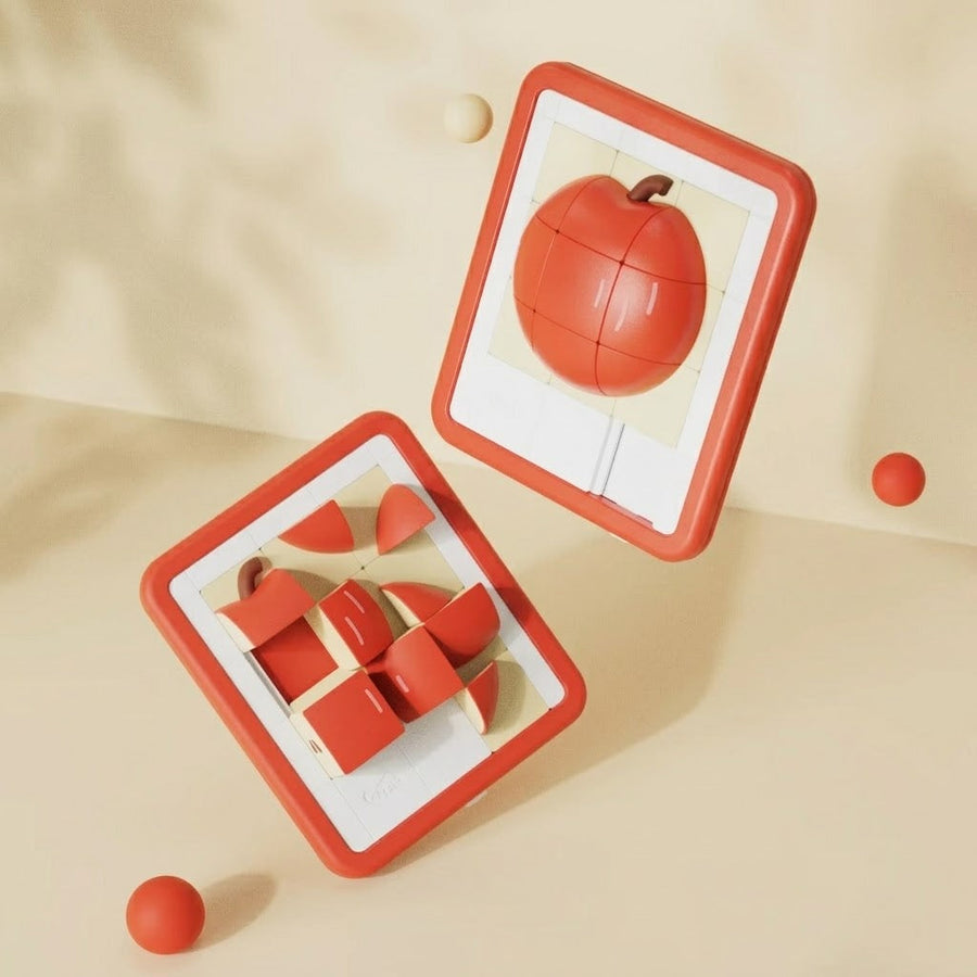 Apple Sliding Block Logic Puzzle Toy - Image 2