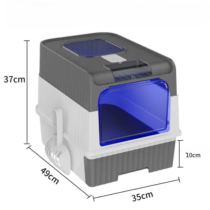 Rechargeable Deodorizing Ultimate Cat Litter Box - Image 8