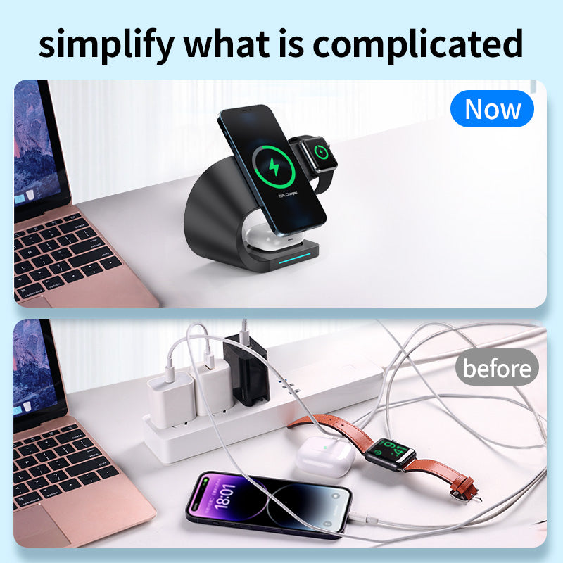 Fast Charging Compact iPhone Magnetic Charging Deck - Image 1