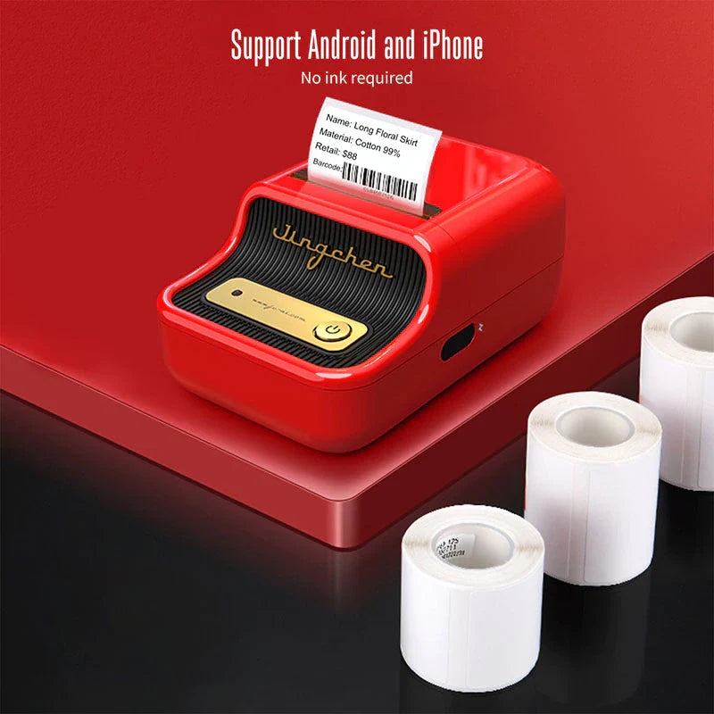 Mini Wireless Label Thermal Printer - Image 1