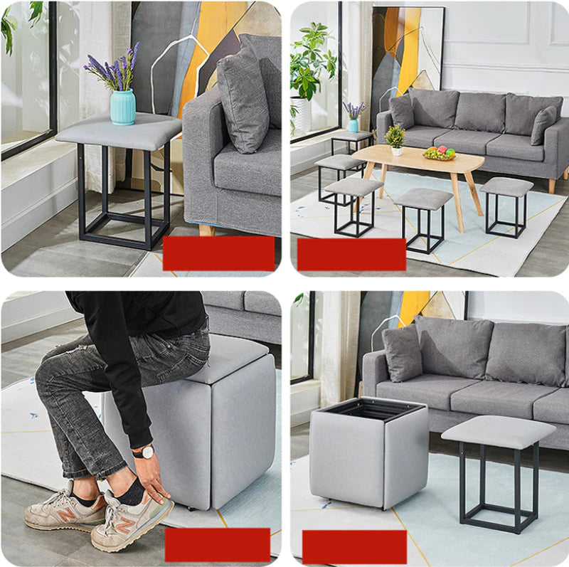 5in1 Transformable Cube Space Saving Chair - Image 4