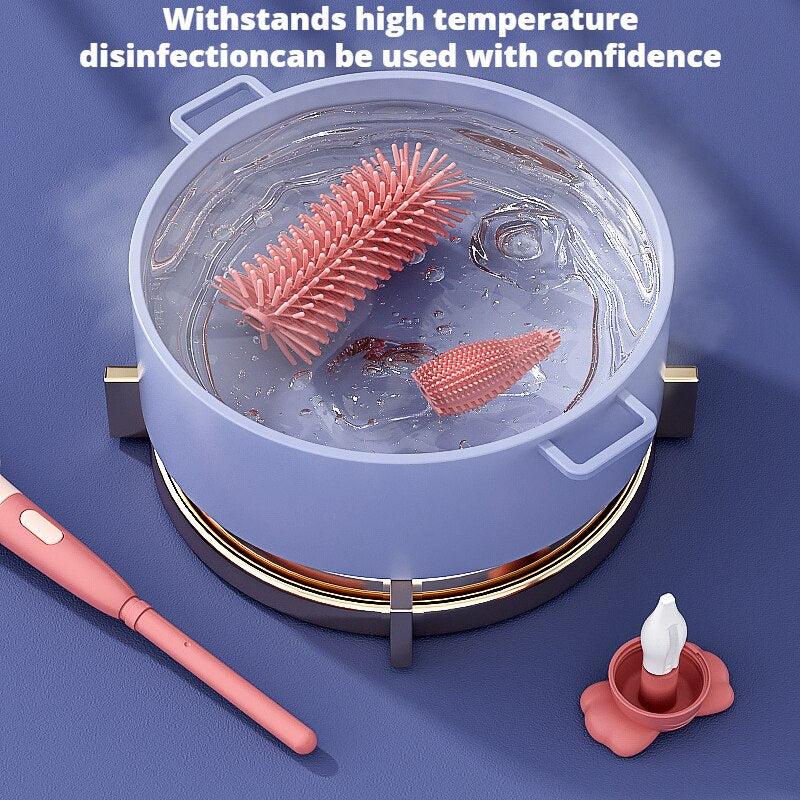 360 Rotating Baby Bottle Cleaner Brush - Image 5
