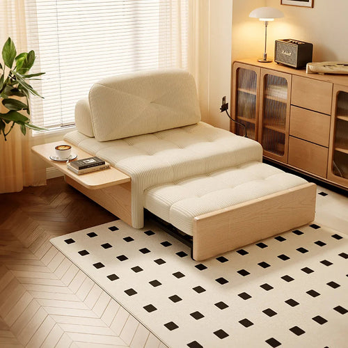 Cloud Soft Convertible Single Sofa Bed Lounge Chair - Image 0