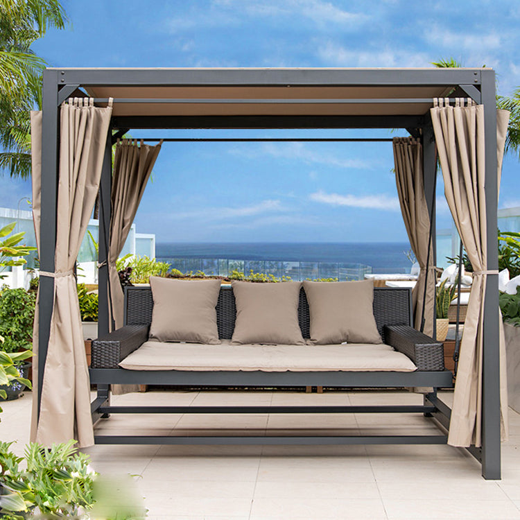 Nordic Style Breezy Outdoor Multifunctional Swing Bed - Image 1