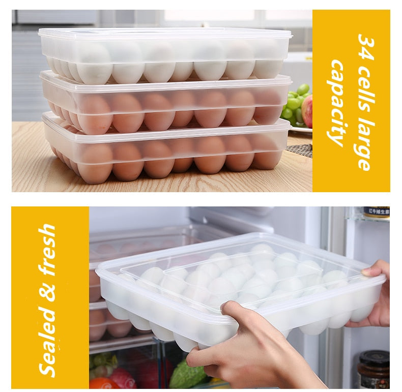 Japanese-Style Plastic Duck Egg Storage Box - Image 5