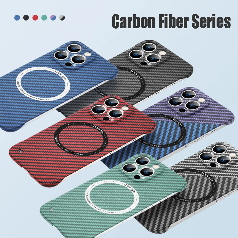 Unique Premium Carbon Fiber iPhone Case - Image 1